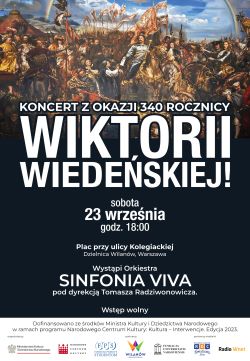 Koncert z okazji 340 rocznicy Wiktorii Wiedeńskiej!