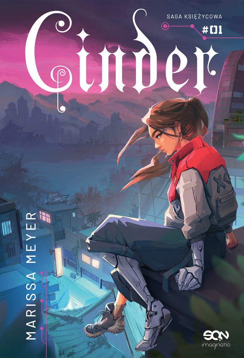 okładka książki Marissy Meyer "Cinder"