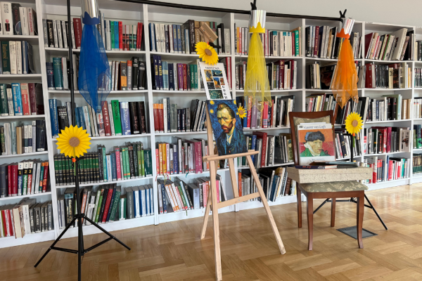 Zdjęcie materiałów do zajęć o van Goghu