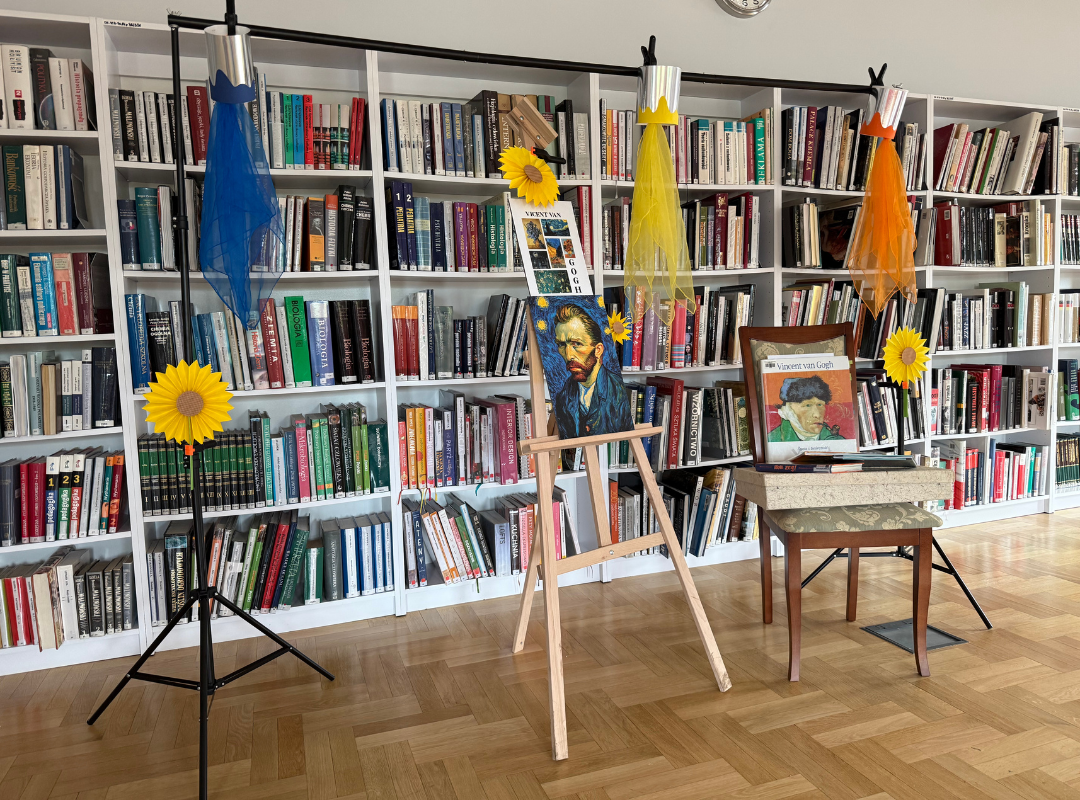 Zdjęcie materiałów do zajęć o van Goghu