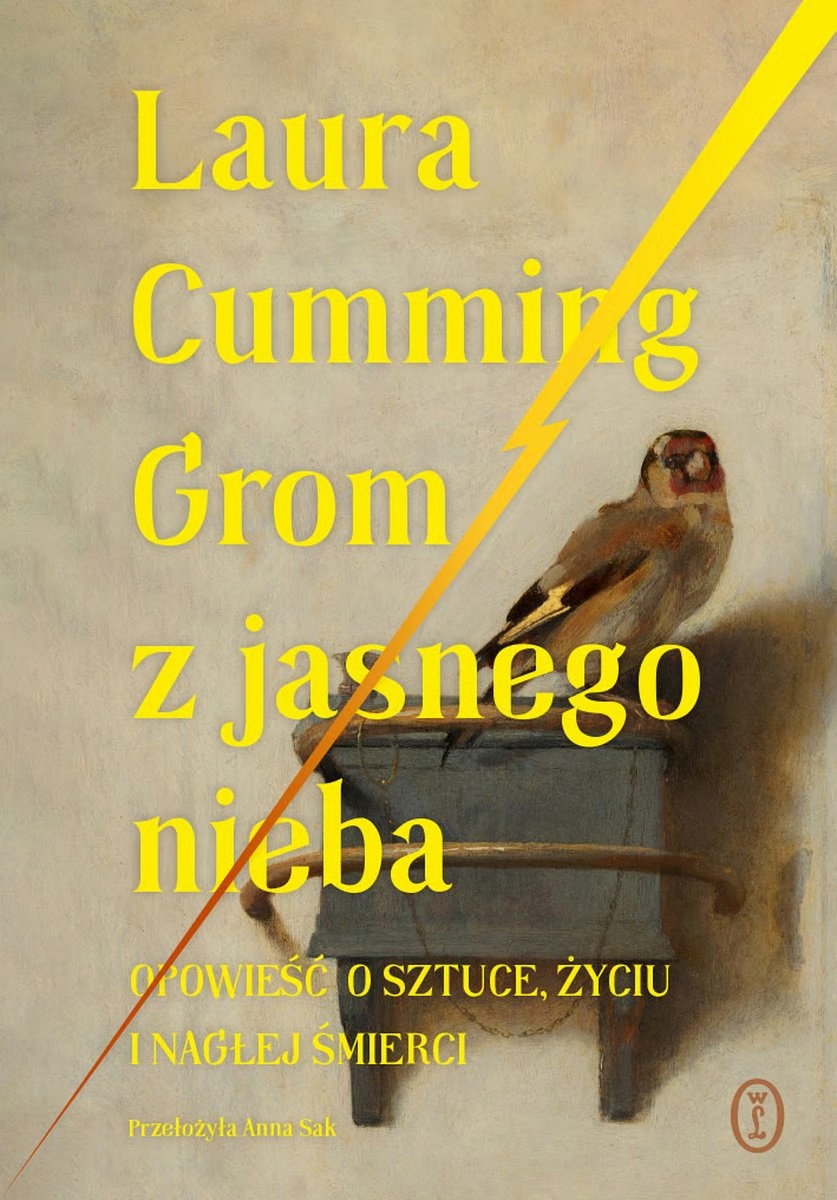 okładka książki Laury Cumming "Grom z jasnego nieba"
