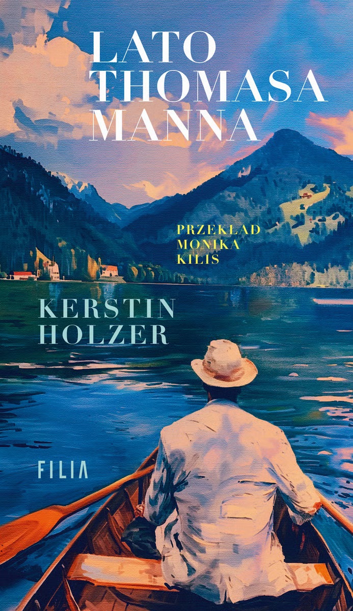 okładka książki Kerstin Holzer "Lato Thomasa Manna"