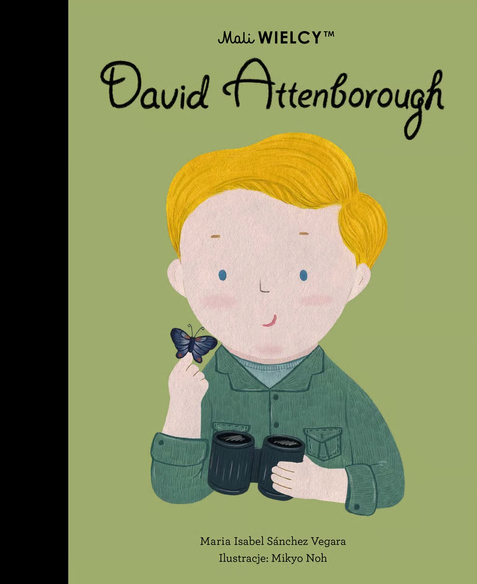 okładka książki Marii Isabel Sanchez Vegary "David Attenborough"