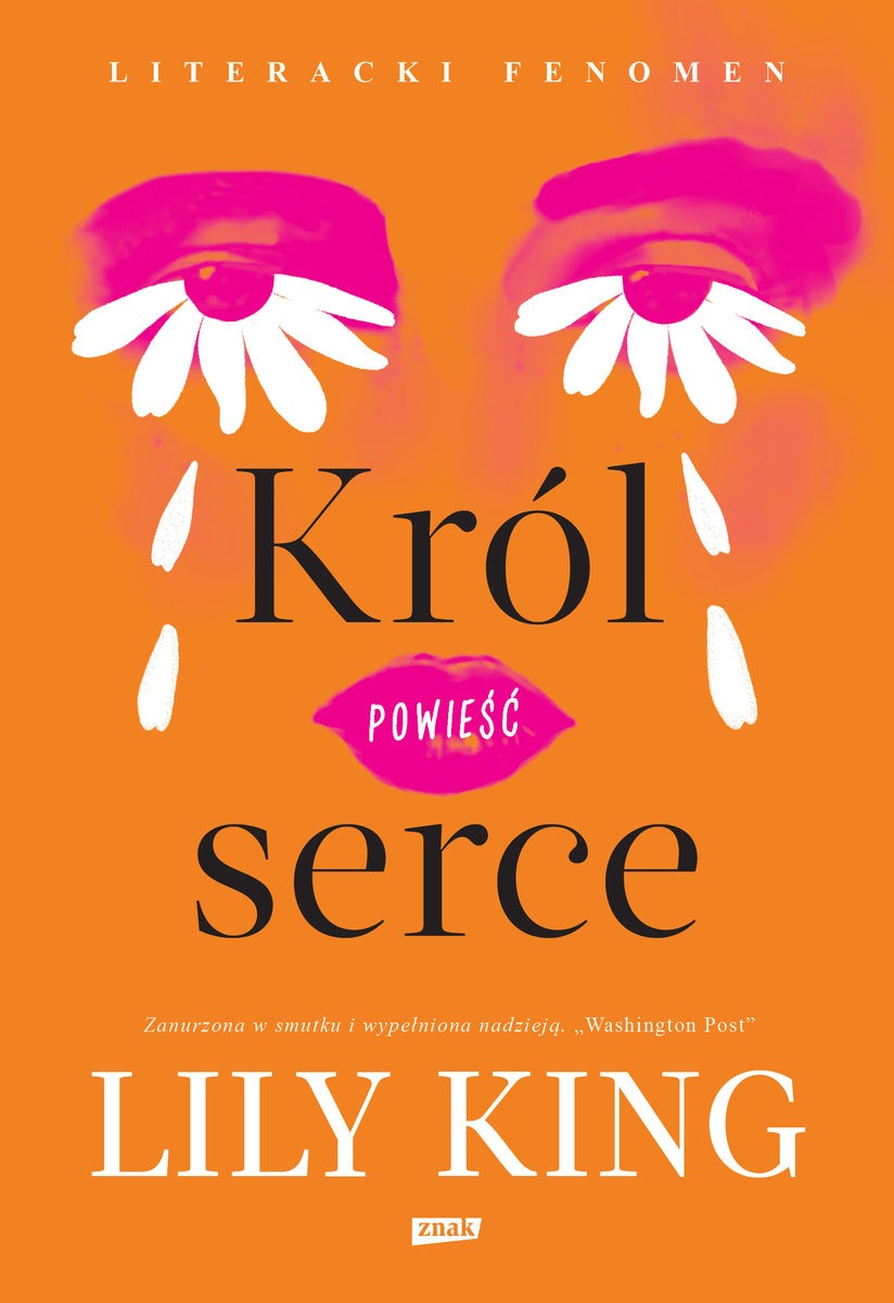 okładka książki Lily King "Król serce"